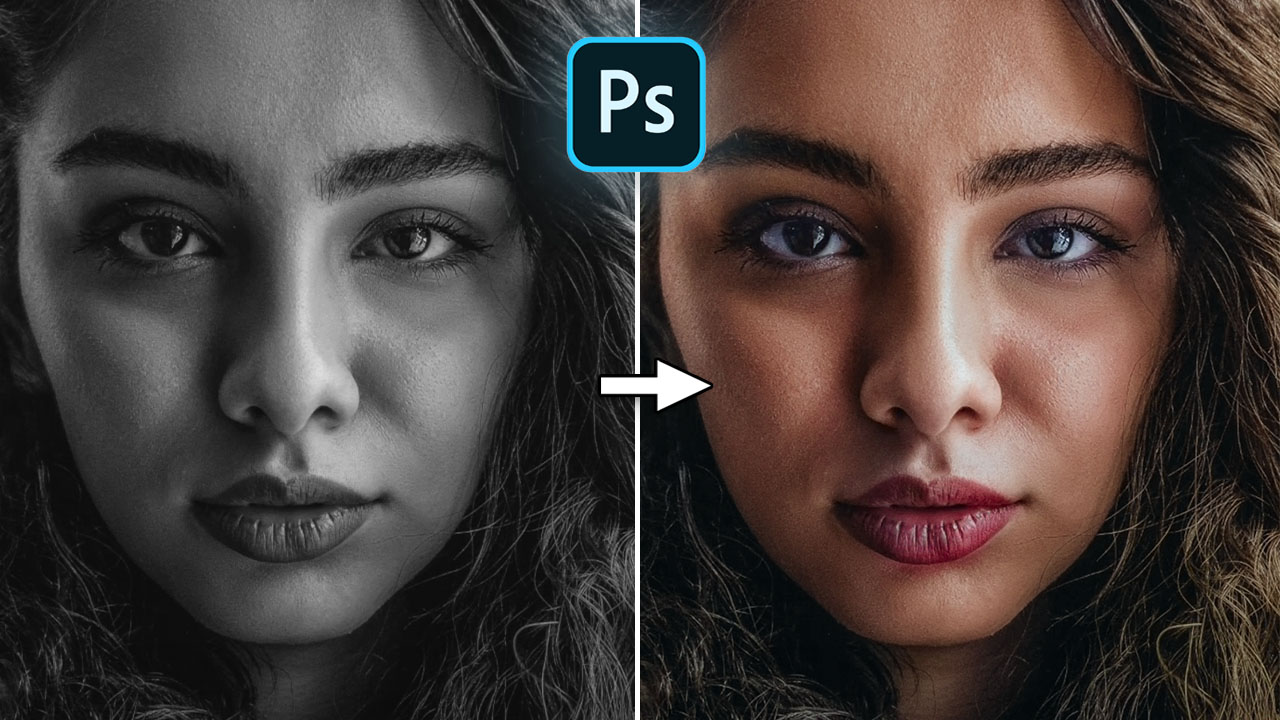 photoshop colorize a black and white photo